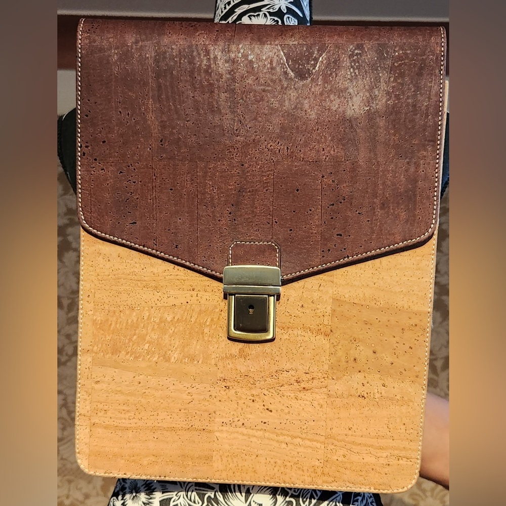 Chocolate and Cork Color Cork Backpack